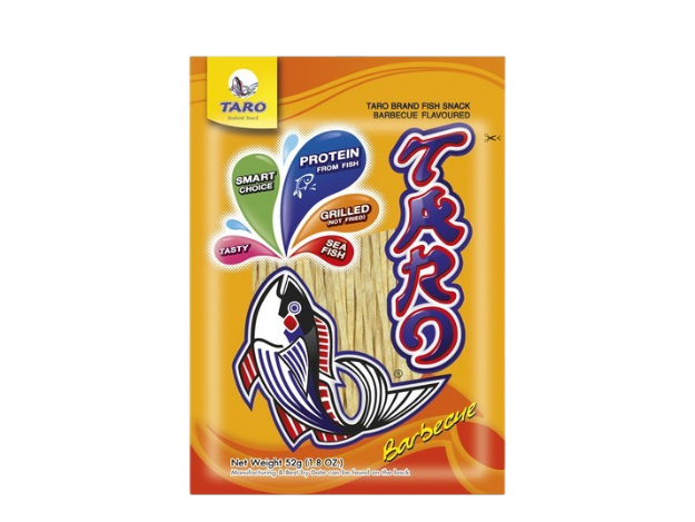 BBQ Fish Snack Taro 52 G