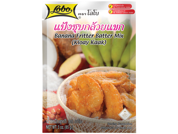 Lobo banana fritter batter mix 85g Kloay Kaak