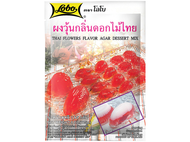 Thai Flowers Flavour Agar Dessert Mix 115g Lobo