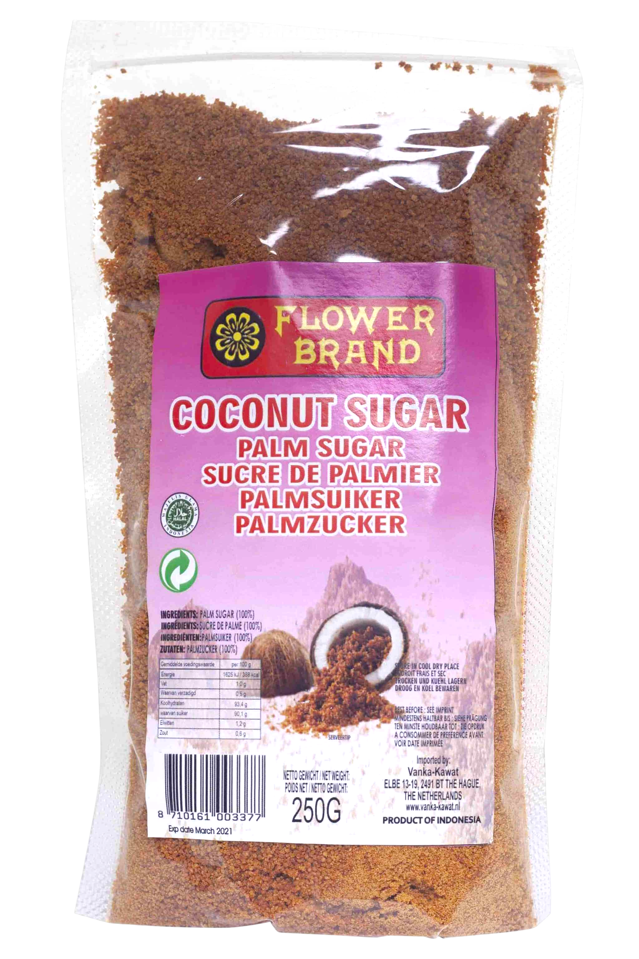 Gula djawa palmsuiker Flowerbrand 250g