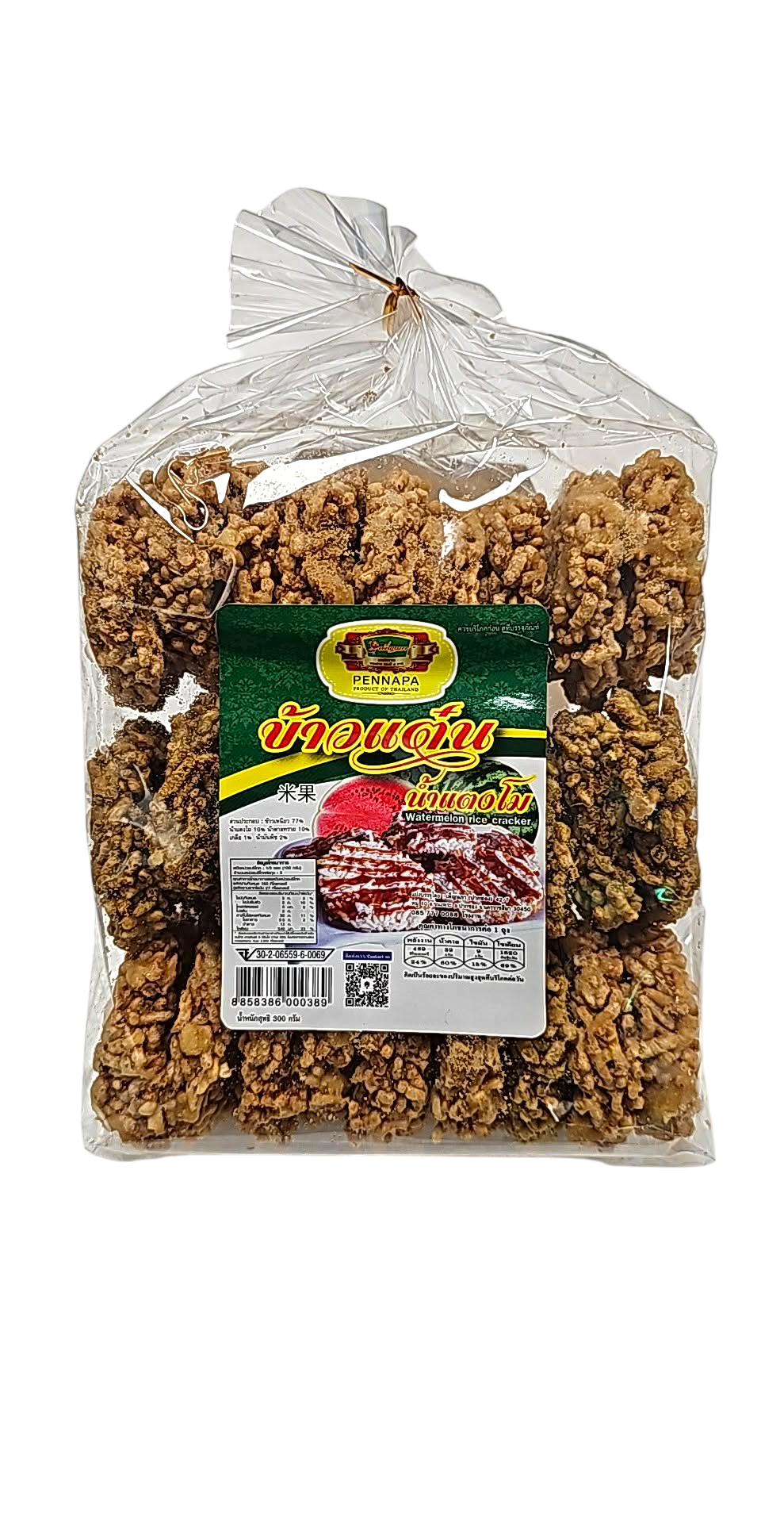 Pennapa Watermelon rice cracker 300g