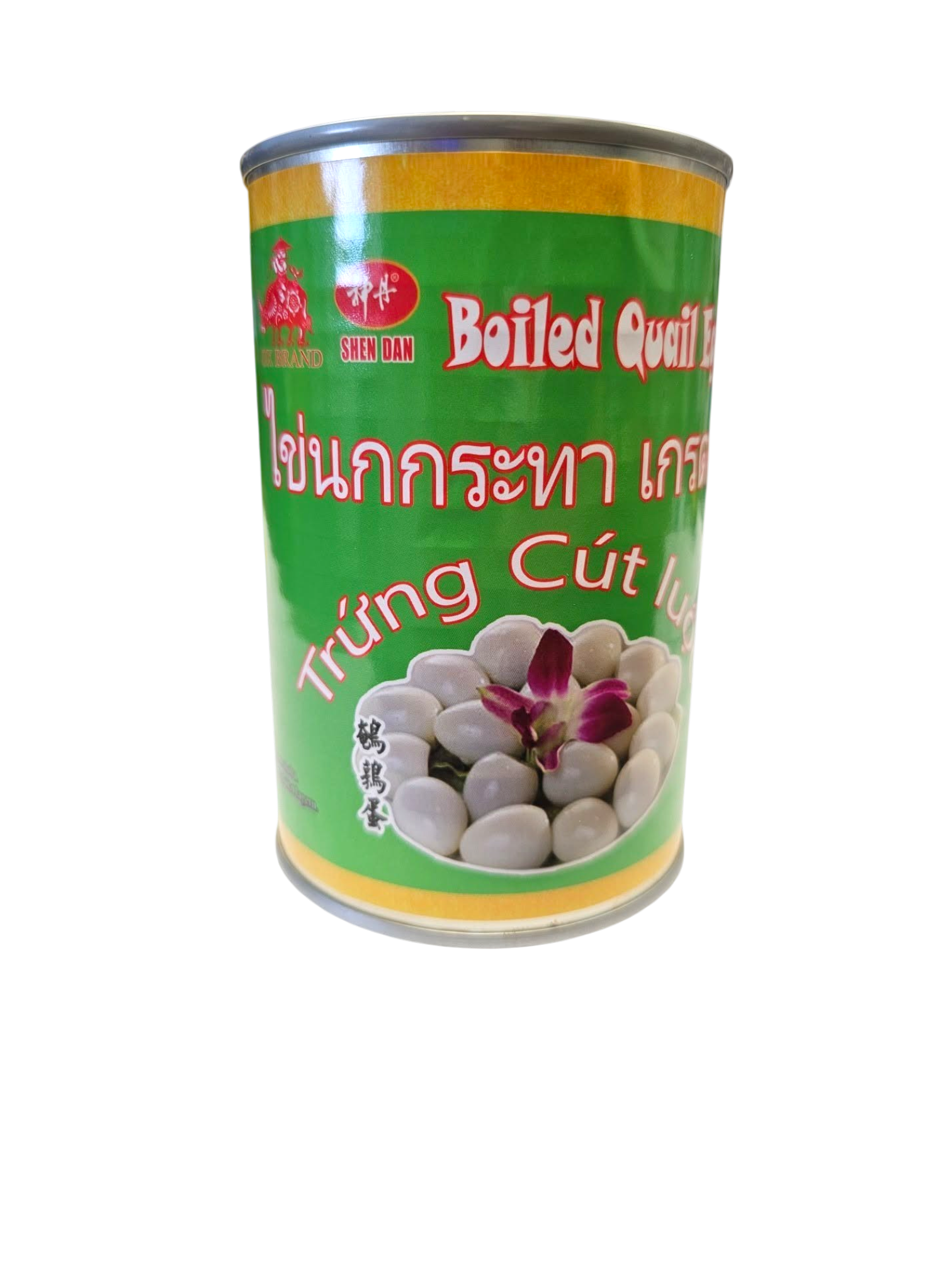 Boiled Quail eggs 425g Shen Dan