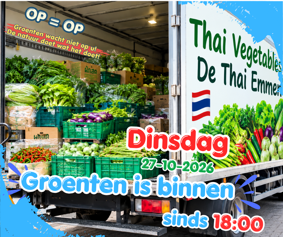 Groenten 27 Oktober 2026 new